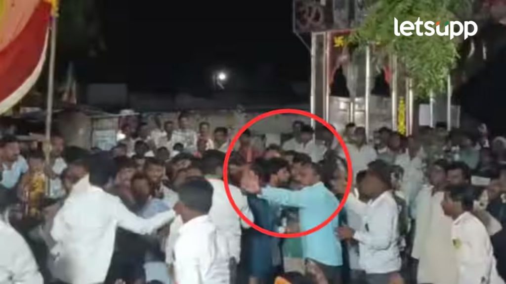Video: भाजप उमेदवार प्रशांत बंब यांच्या सभेत मोठा गोंधळ; प्रश्न विचारल्यामुळे तरुणाला धक्काबुक्की