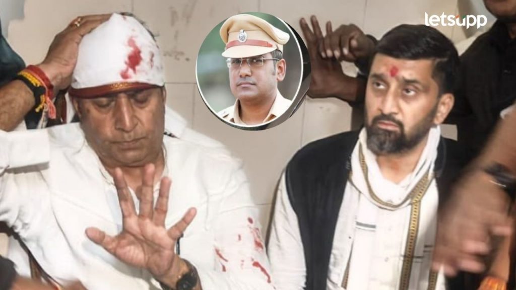 Video: अनिल देशमुखांवरील हल्ल्यानंतर पोलिसांची प्रतिक्रिया; तपास करण्याबद्दल दिली माहिती