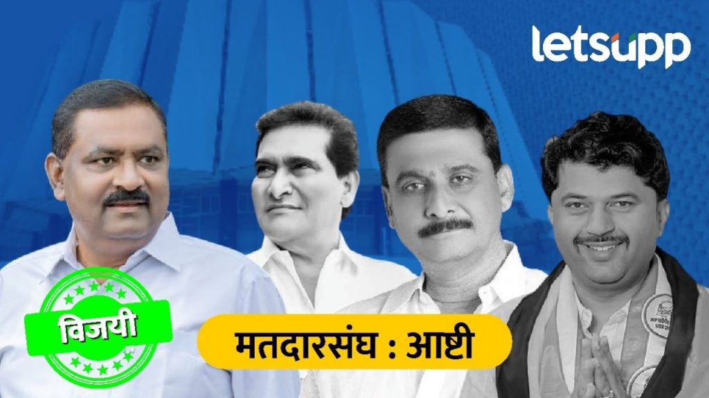 आष्टी पाटोदा शिरूर मतदारसंघ पुन्हा झाला 'आण्णा'मय; चौरंगी लढतीत सुरेश धस यांचा मोठा विजय