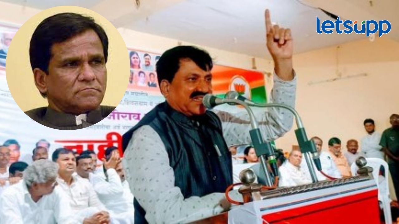 माझ्या पाठीमागे शनी होता, मी शनीची पूजा करून आलो, बबनराव लोणीकरांनी दानवेंना काढले चिमटे माझ्या पाठीमागे शनी होता, मी शनीची पूजा करून आलो, बबनराव लोणीकरांनी दानवेंका काढले चिमटे
