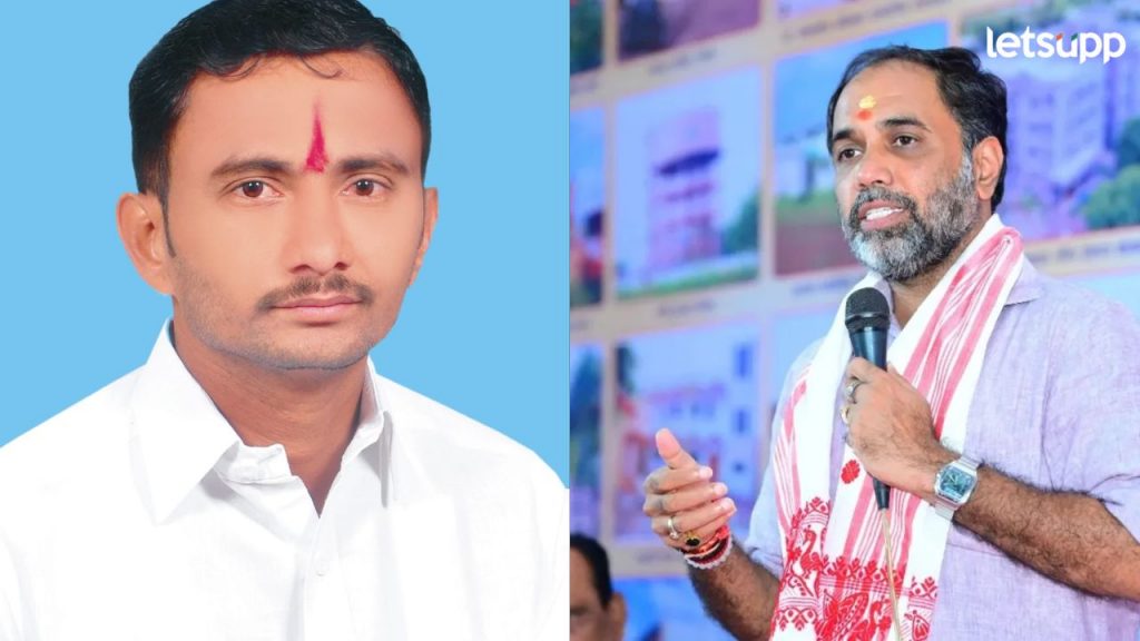 संभाजीराव पाटील निलंगेकरांच्या नेतृत्वात विकासाची गंगा वाहती; प्रचार सभेत बाळासाहेब शिंगाडेंच मत