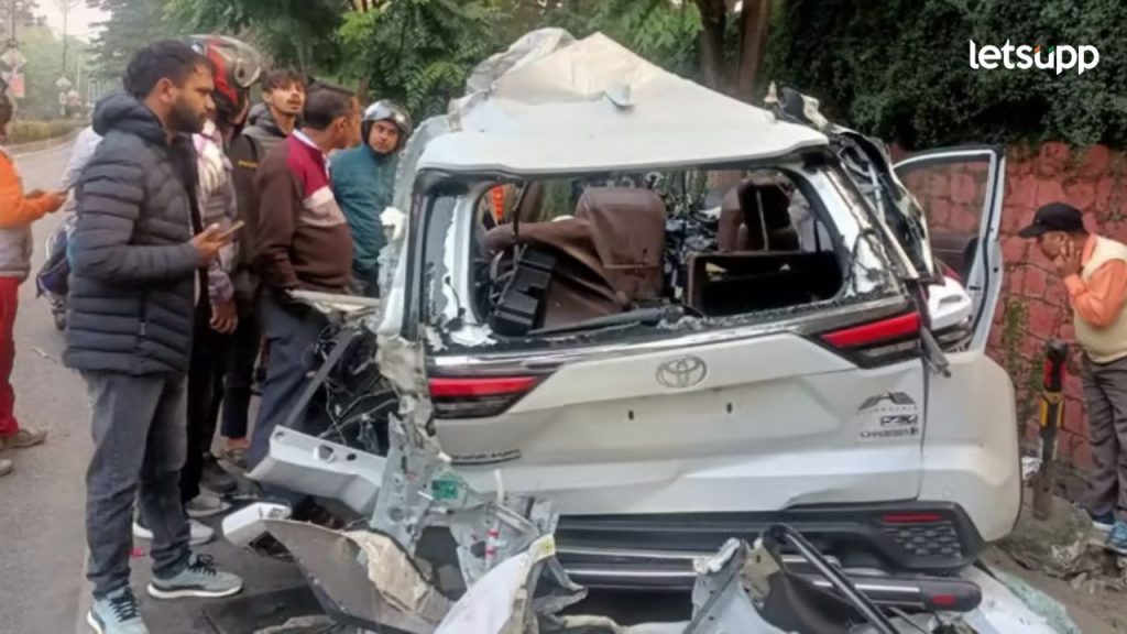 मित्रांचा आग्रह जिवावर बोतला; नव्या गाडीची पार्टी, देहराडूनमध्ये भीषण अपघात, सहा तरुणांचा मृत्यू