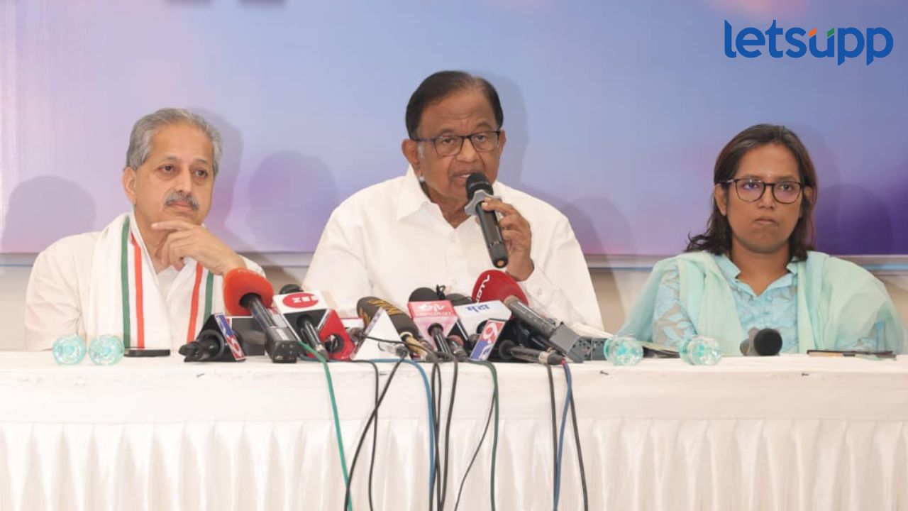 पाच ट्रिलीयन अर्थव्यवस्थेचे लक्ष्य गाठण्याची मुदत सत्ताधारी पुढे ढकलताहेत; पी. चिदंबरम यांची टीका P. Chidambaram