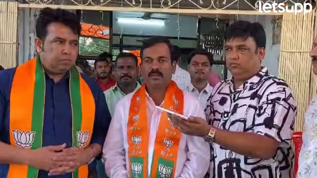 मतदानाआधी डहाणूत राजकीय उलथापालथ! बहुजन विकास आघाडीच्या उमेदवाराचा भाजपमध्ये प्रवेश Padvi Join Bjp