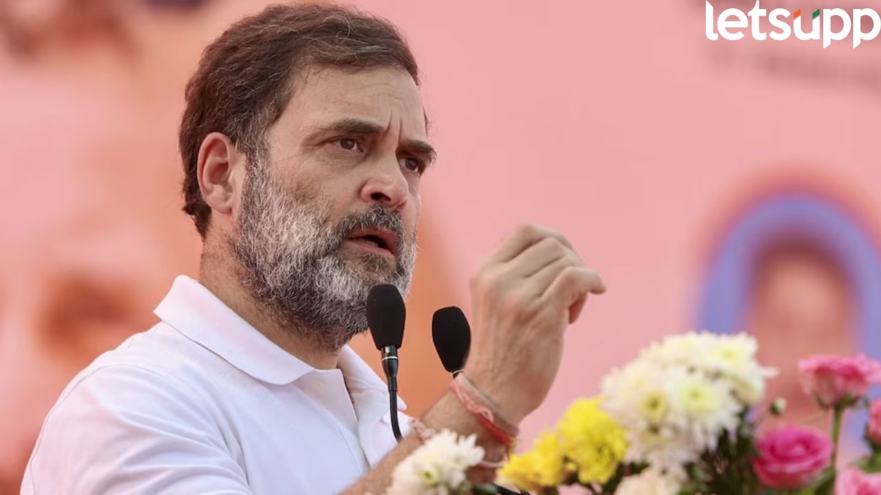 धारावीतील जमीन हिसकावून अदानीला दिली जातेय ; तिजोरी दाखवत राहुल गांधींचा PM मोदींवर निशाणा Rahul Gandhi