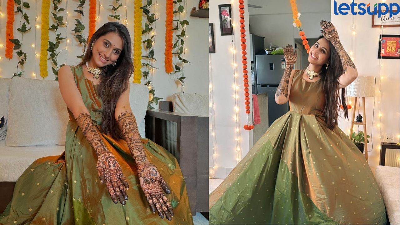 रेश्माच्या हातावर सजली मेहंदी, फोटो एकदा पाहाच! Reshma Shinde