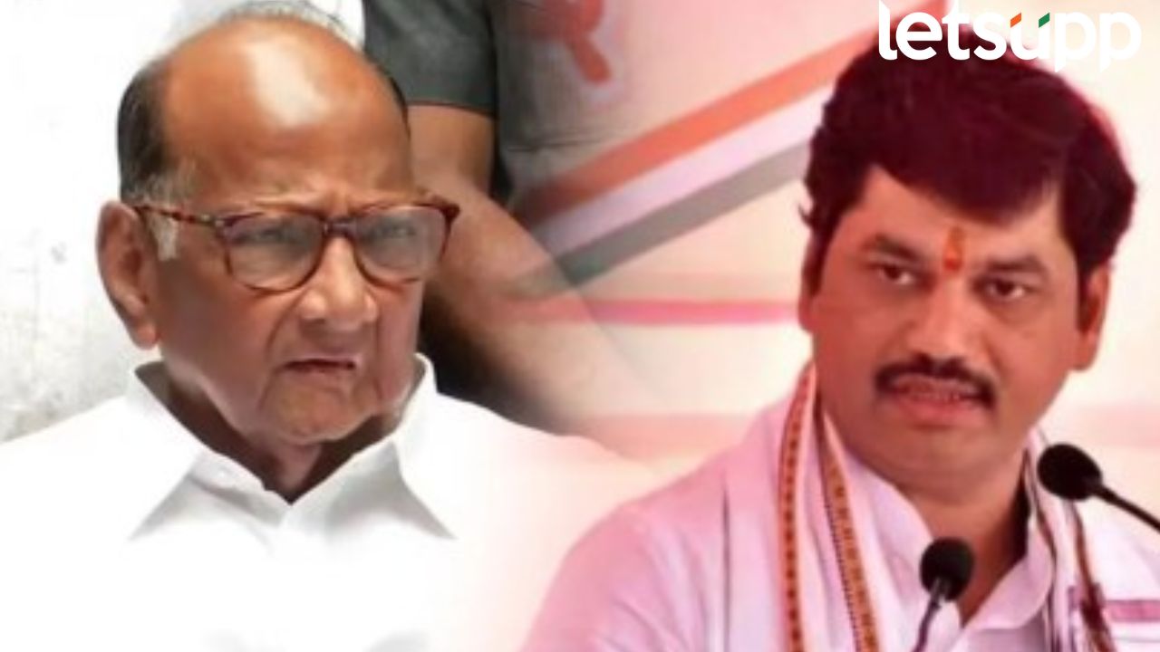 Video : धनंजयच्या डोक्यात सत्तेची हवा; गुंडगिरीही वाढली, परळीतून पवार कडाडले SHARAD PAWAR