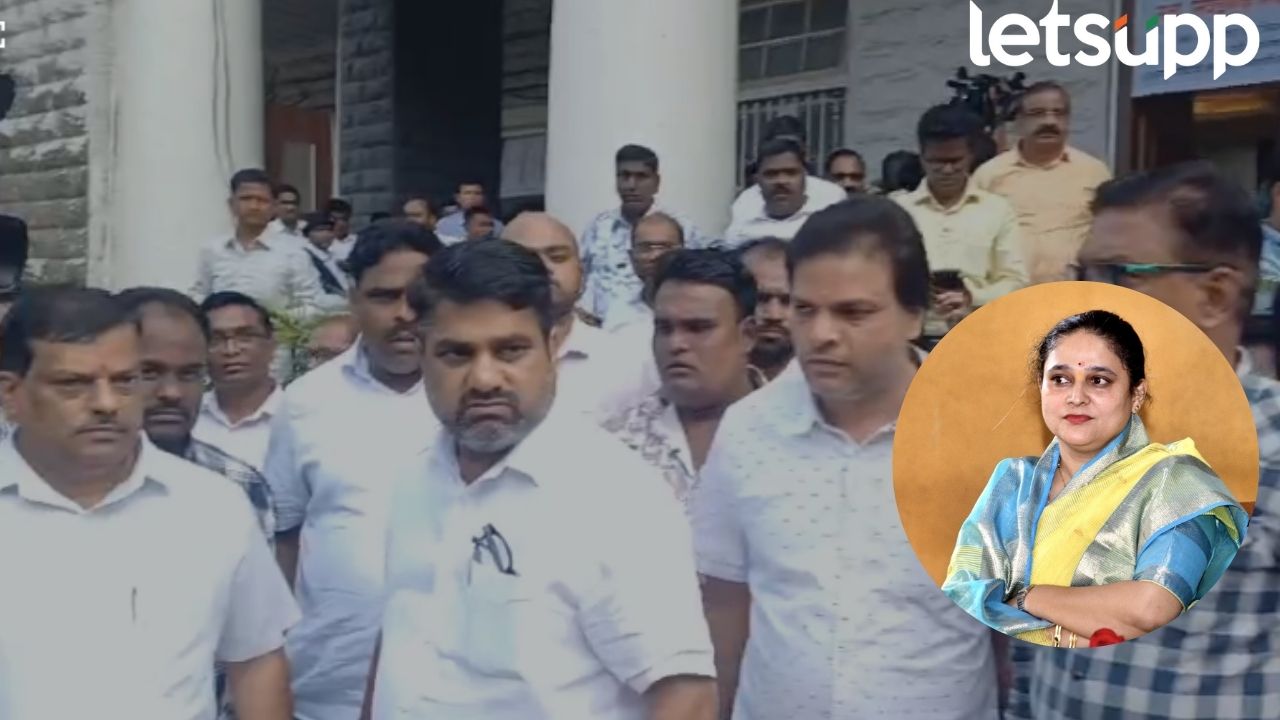 Video : दम नव्हता तर उभं राहायचं नव्हतं; मधुरिमाराजेंच्या माघारीनंतर सतेज पाटलांचा उद्रेक Satej Patil