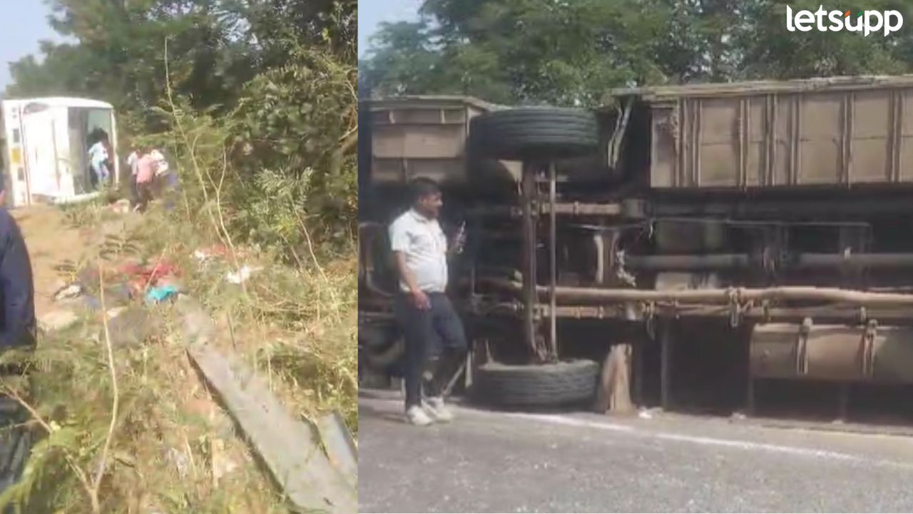 मोठी बातमी! गोंदियात शिवशाही बसचा भीषण अपघात, 11 जणांचा मृत्यू Accident (1)