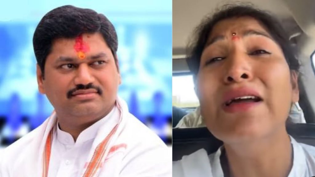 Dhananjay Munde And Karuna Sharma