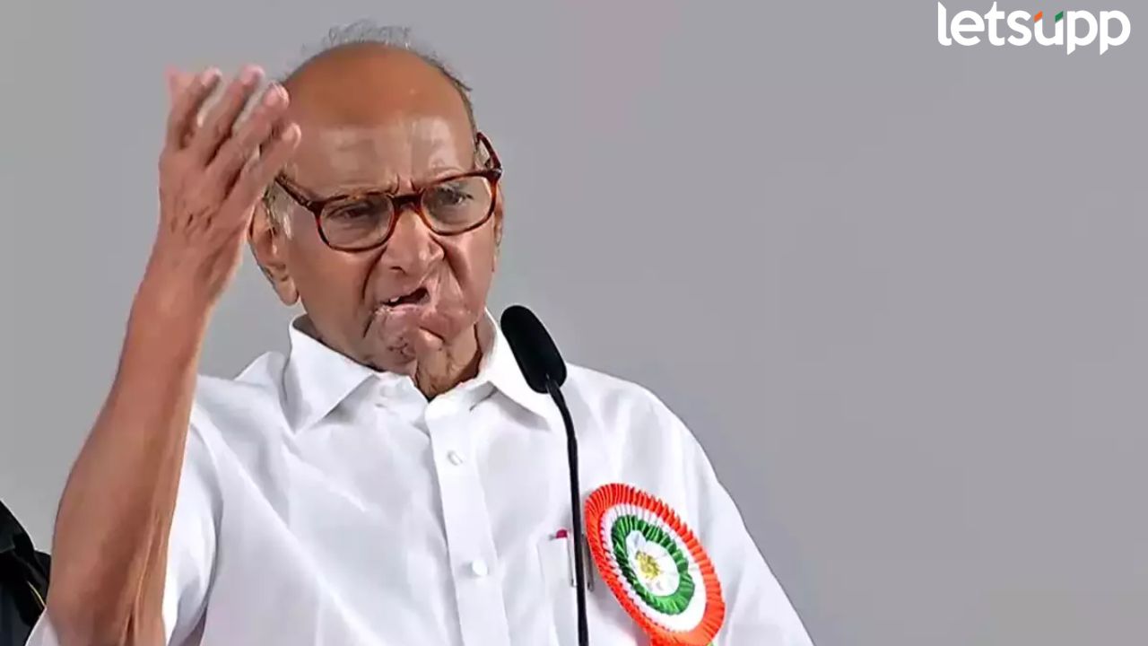 वय फक्त आकडा! शरद पवारांनी मैदान गाजवलं; घेतल्या 69 जाहीर सभा अन् 3 पत्रकार परिषदा Pawar (1)