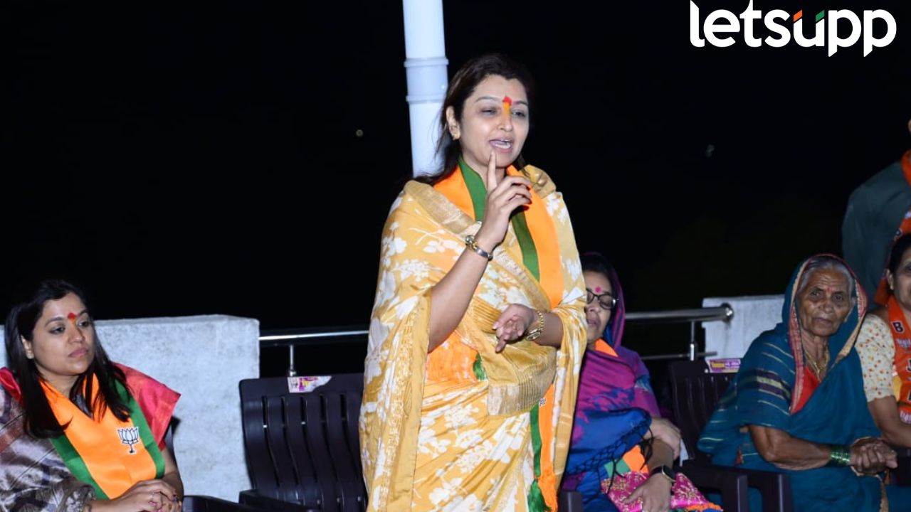 मी एकटीच बहीण नव्हे तर लाखापेक्षा अधिक बहिणीचा आशीर्वाद माझ्या भावाच्या पाठीशी; प्राजक्ताताई मारवा निलंगेकर Prajakta Nilangekar