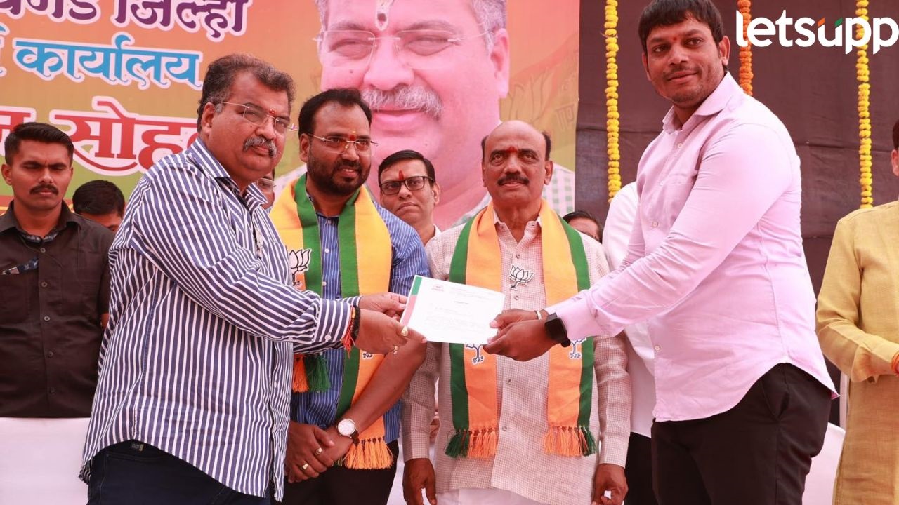 भाजप ‘राष्ट्र प्रथम’ मंत्रावर वाटचाल करणाऱ्या देशभक्तांचा परिवार; रविंद्र चव्हाण यांचे प्रतिपादन Ravindra Chavan Bjp Raigad