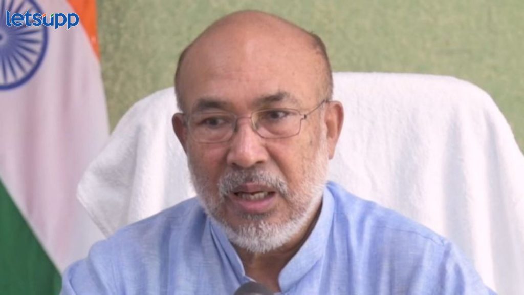 Manipur CM N Biren Singh