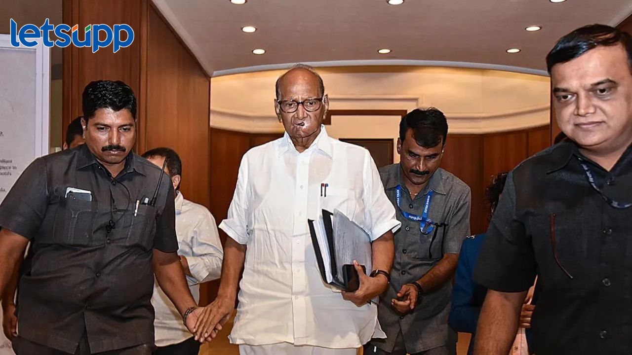 Sharad Pawar Beed visit : शरद पवार आज बीडमध्ये; संतोष देशमुख कुटुंबाची भेट घेणार Sharad Pawar Beed visit : शरद पवार आज बीडमध्ये; संतोष देशमुख कुटुंबाची भेट घेणार