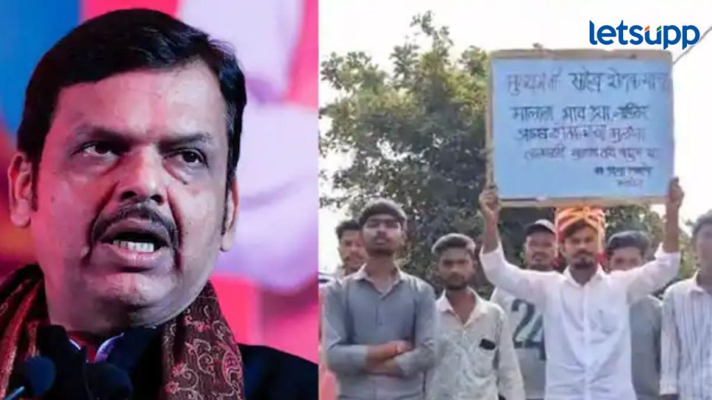 ....अन्यथा मुख्यमंत्री फडणवीस साहेब लग्नासाठी तुम्हीचं मुली शोधून द्या, तरुणांचं अनोख आंदोलन