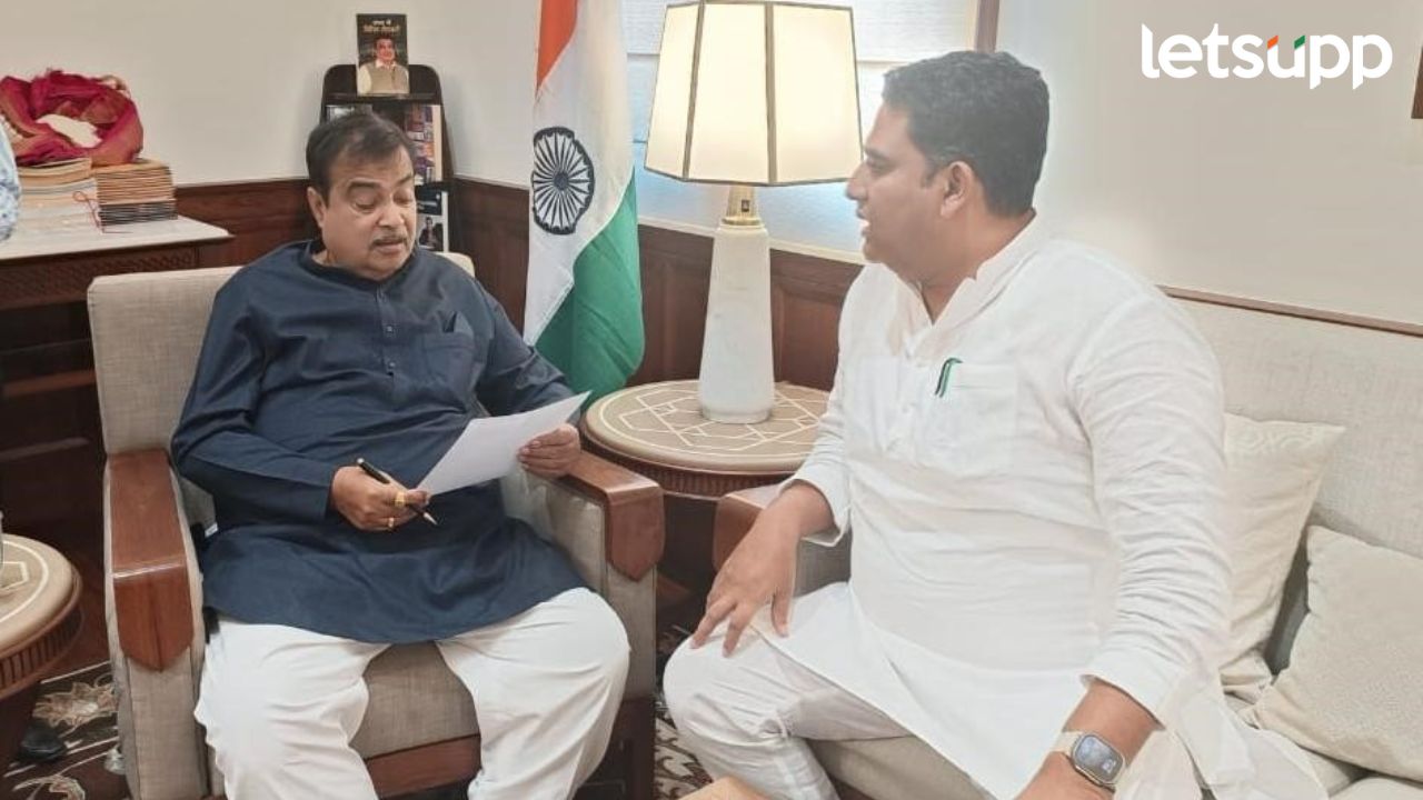 सावळीविहीर ते कोपरगाव रस्त्याचं काम लवकरात लवकर करा; आमदार काळेंनी घेतली मंत्री गडकरींची भेट Untitled Design (1)