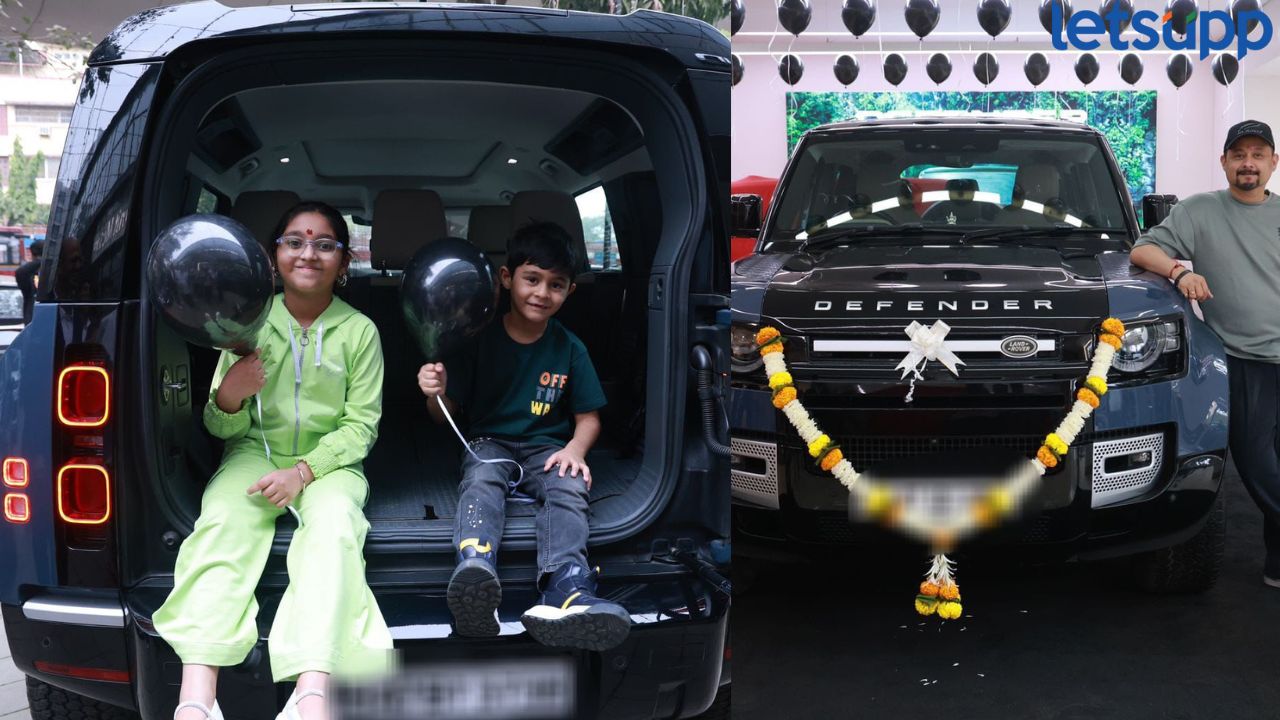 वर्ष अखेरीस स्वप्नीलची स्वप्नपूर्ती! खरेदी केली “रेंज रोव्हर डिफेंडर” Range Rover Defender (1)