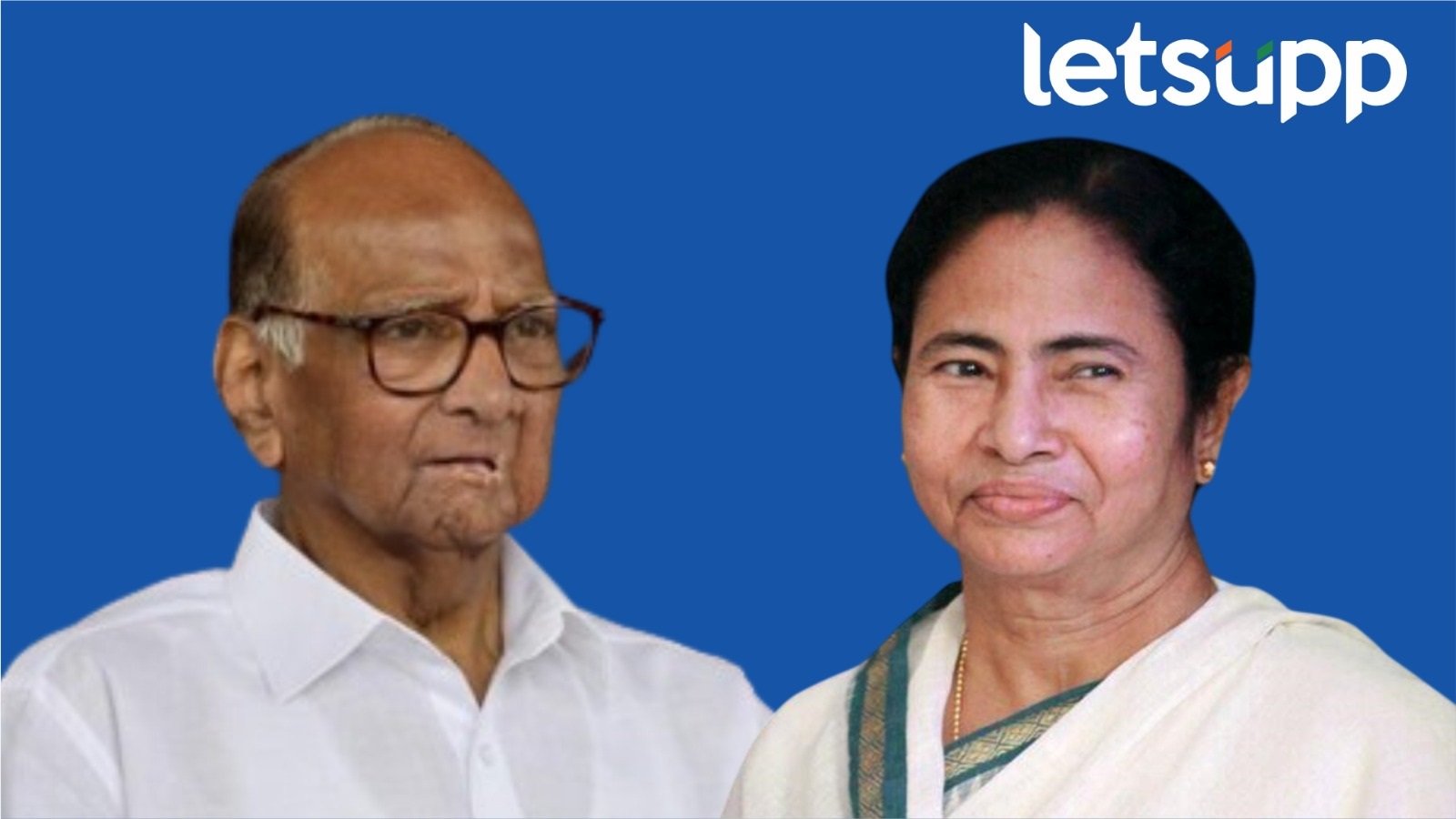 Sharad Pawar And Mamata Banrajee