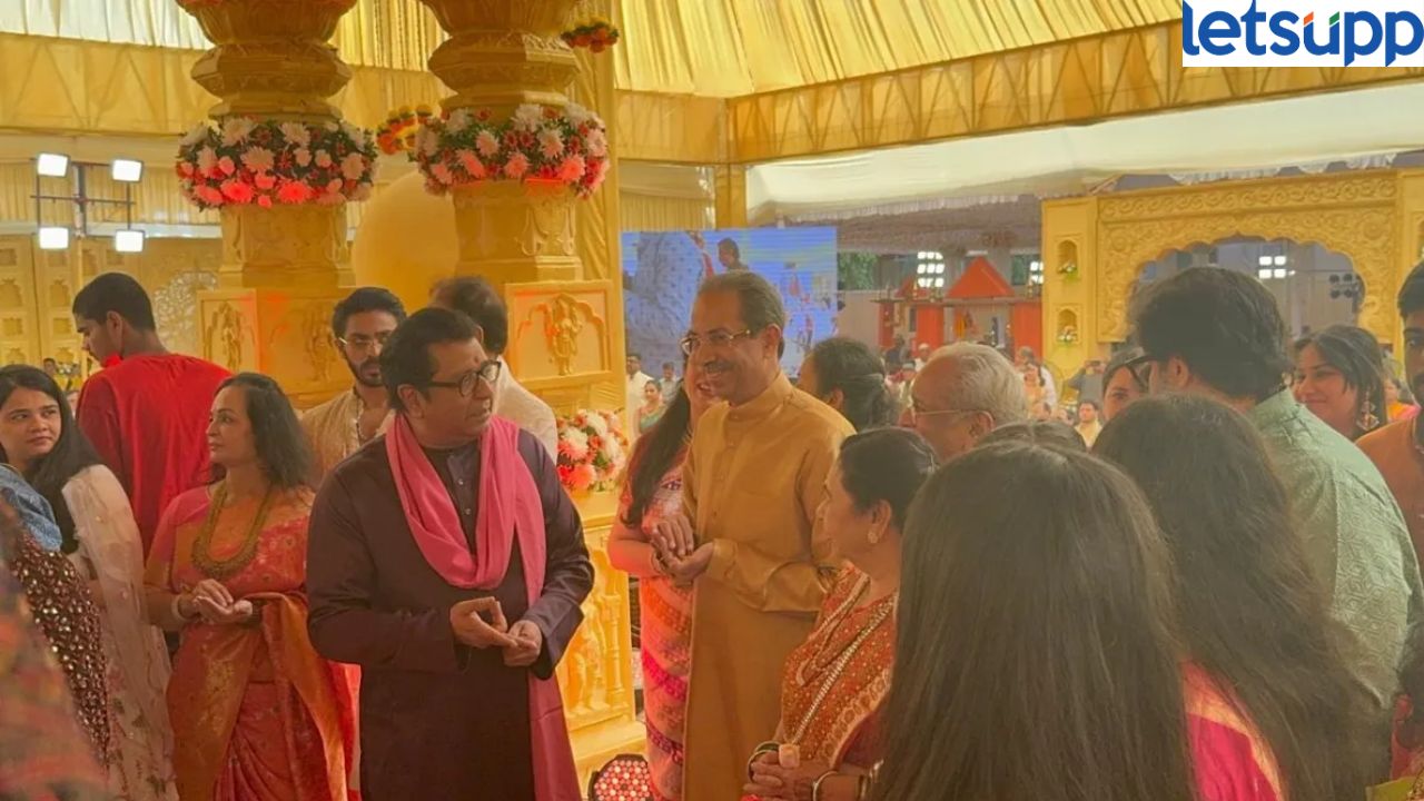 VIDEO : ठाकरे बंधूंचे सूत जुळले? राज ठाकरे आणि उद्धव ठाकरे मुंबईत दिसले एकत्र, चर्चांना उधाण Thackeray