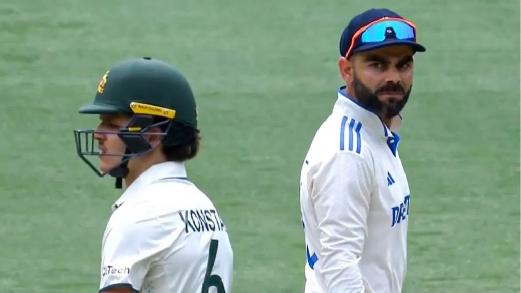 Virat Kohli And Sam Constas