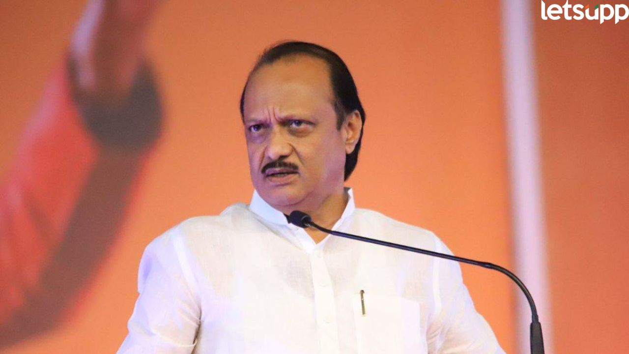 धनंजय मुंडे राजीनामा कधी देणार? विचारताच अजित पवार भडकले; म्हणाले, तुझं नाव… Ajit Pawar