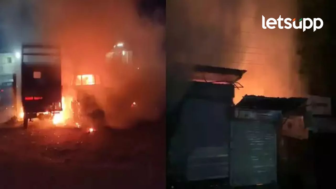 जळगावात नववर्षाच्या रात्री दोन गट भिडले; गुलाबरावांच्या चालकाने हॉर्न वाजवल्याने मोठा राडा जळगावात नववर्षाच्या रात्री दोन गट भिडले; गुलाबरावांच्या चालकाने हॉर्न वाजवल्याने मोठा राडा