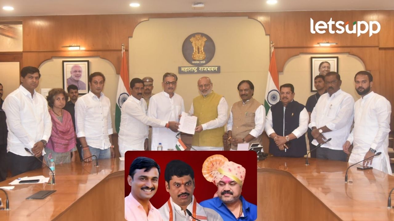 संतोष देशमुख हत्या प्रकरणी वातावरण तापलं; शिष्टमंडळाने घेतली राज्यपालांची भेट, काय आहे मागणी? संतोष देशमुख हत्या प्रकरणी वातावरण तापलं; शिष्टमंडळाने घेतली राज्यपालांची भेट, काय आहे मागणी?