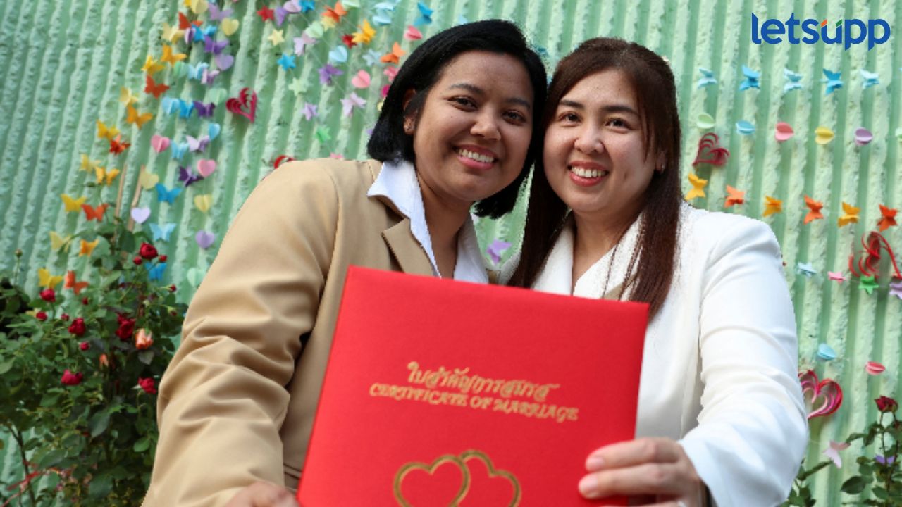 ‘या’ देशात समलिंगी विवाह कायदा लागू, जोडप्यांनी आज थाटामाटात केलं लग्न Thailand
