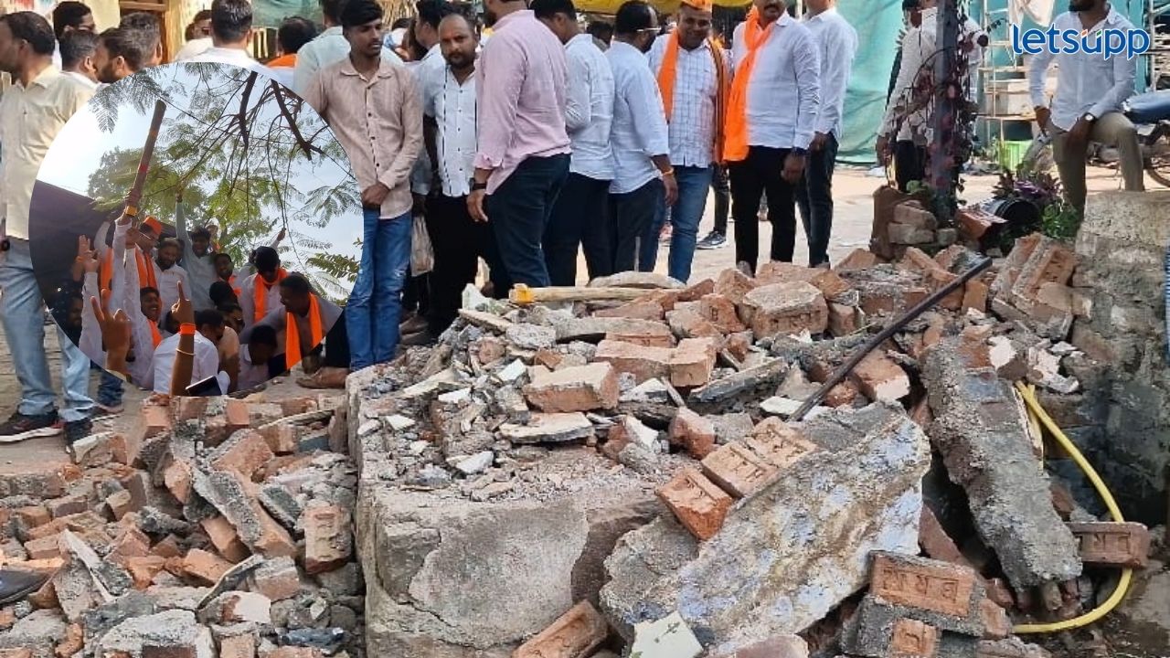 Ahilyanagar News : सिद्धटेकच्या विवादित जागेच्या अतिक्रमणावर हिंदुत्ववादी कार्यकर्त्यांचा हातोडा… Untitled Design (1)