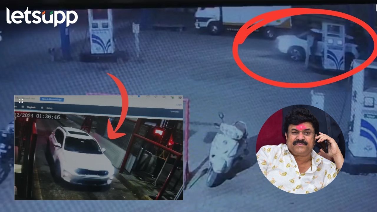 वाल्मिक कराडने बीडवरून पुण्याला कसा पळ काढला? तीन आलिशान गाड्यांचे CCTV फुटेज समोर… Walmik Karad