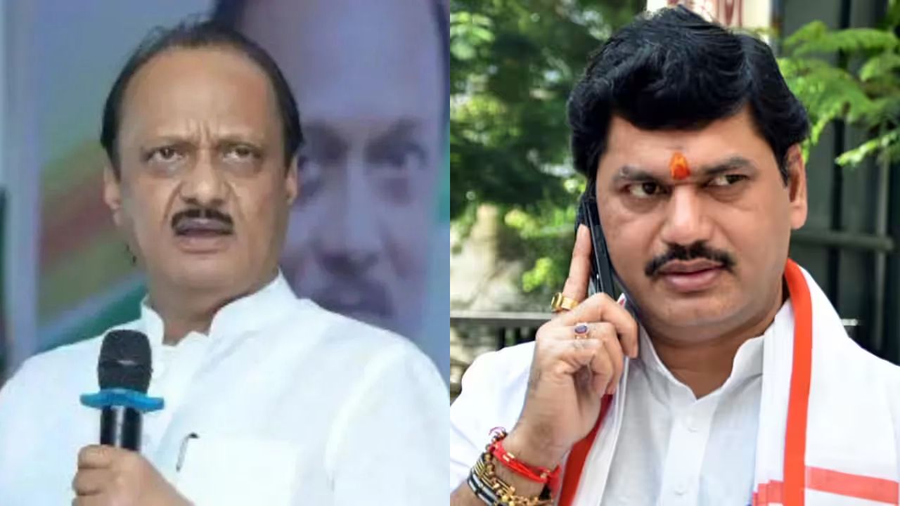 सुरेश धसांच्या तक्रारींची दखल; अजित पवारांचा धनंजय मुंडेंना दणका Ajit Pawar And Dhananjay Munde