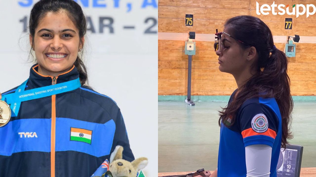 Manu Bhaker : पॅरिस ऑलिम्पिकमध्ये कांस्य पदकाला गवसणी; आता सर्वोच्च ‘खेलरत्न’ पुरस्कार जाहीर… Manu Bhaker Up