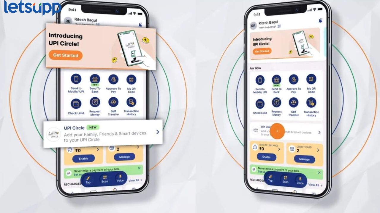 UPI Circle : आता दुसऱ्याच्या बँक खात्यातूनही करता येणार पेमेंट; UPI चे नवे फीचरबाबत जाणून घ्या… Upi Circle bhim app