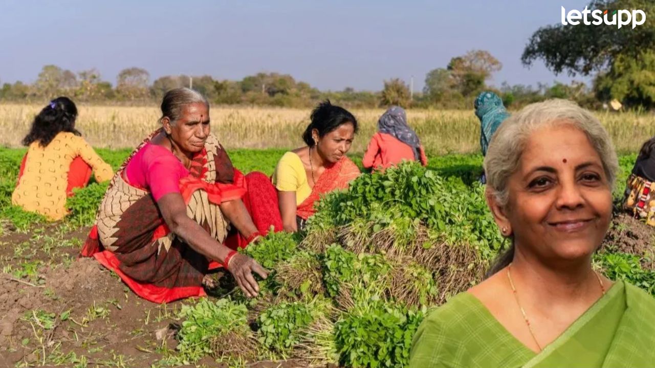 Budget 2025 : कृषी क्षेत्रासाठी अर्थसंकल्पात मोठ्या घोषणा, वाचा एका क्लिकवर… _Finance Minister Nirmala Sitharaman (1)