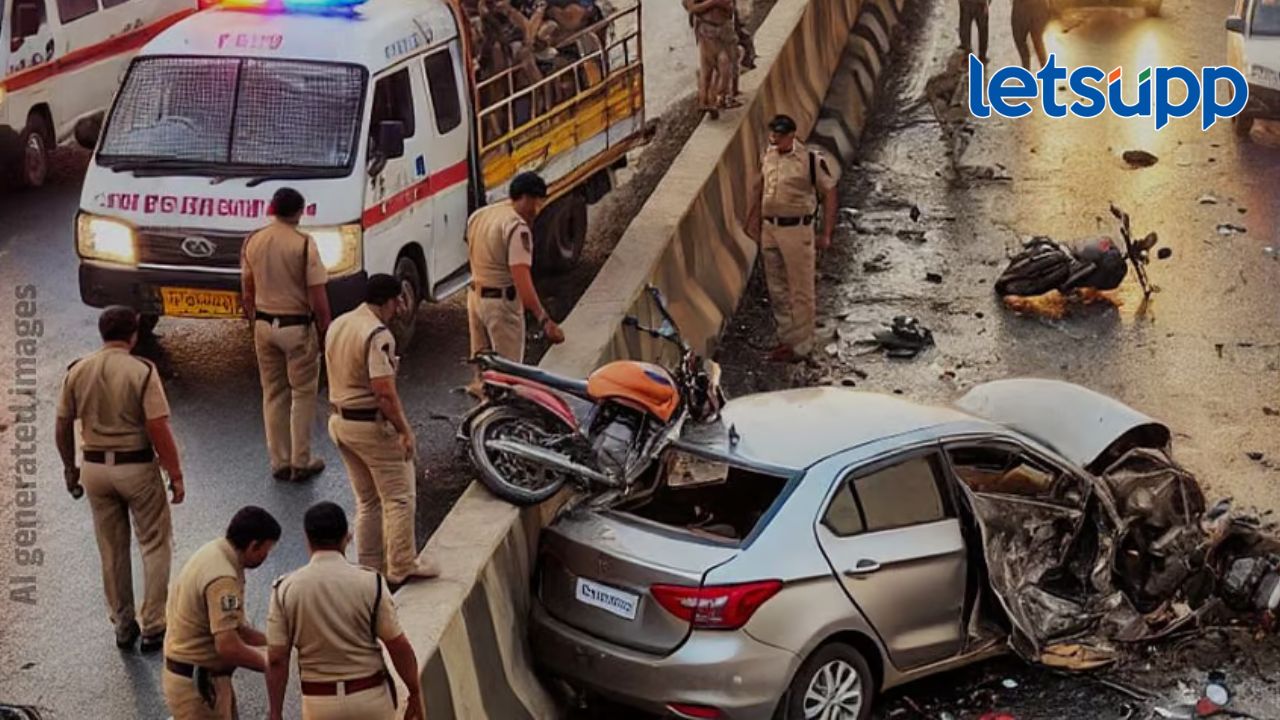 पिंपरी चिंचवडमध्ये भरधाव मोटारीची तीन दुचाकींना धडक; सहाजण जखमी, एकाची प्रकृती गंभीर पिंपरी चिंचवडमध्ये भरधाव मोटारीची तीन दुचाकींना धडक; सहा जण जखमी, एकाची प्रकृती गंभीर