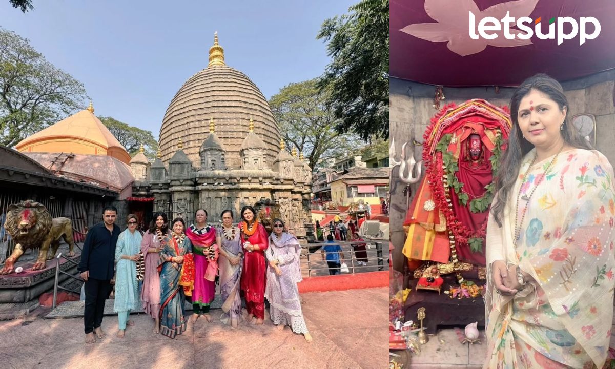 पंकजा मुंडे गुवाहाटीत; सहकुटुंब घेतलं कामाख्या देवीच दर्शन पाहा फोटो… Pankaja Munde