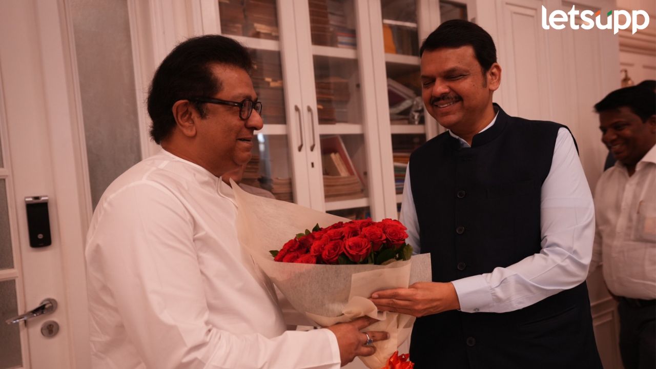 मुख्यमंत्री फडणवीस अचानक राज ठाकरेंच्या भेटीला, ‘शिवतीर्थ’वर नेमकी कोणती खलबतं सुरू? Raj Thackeray Nilesh Lanke Meet