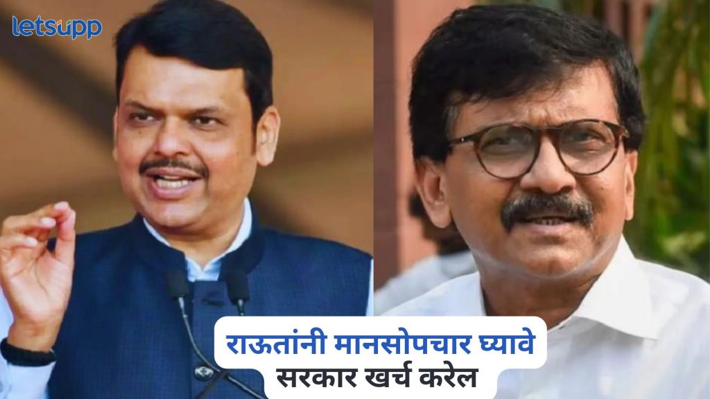 Devendra Fadnavis On Sanjay Raut