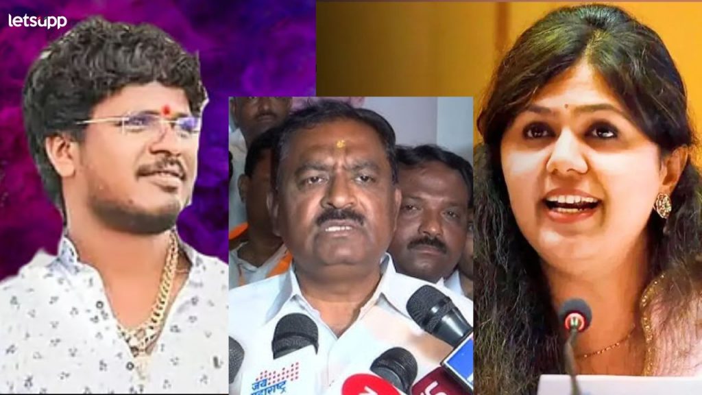 Video : खोक्याला अटक होताच आमदार धस माध्यमांसमोर; पंकजा मुंडे यांच्यावरही जोरदार पलटवार