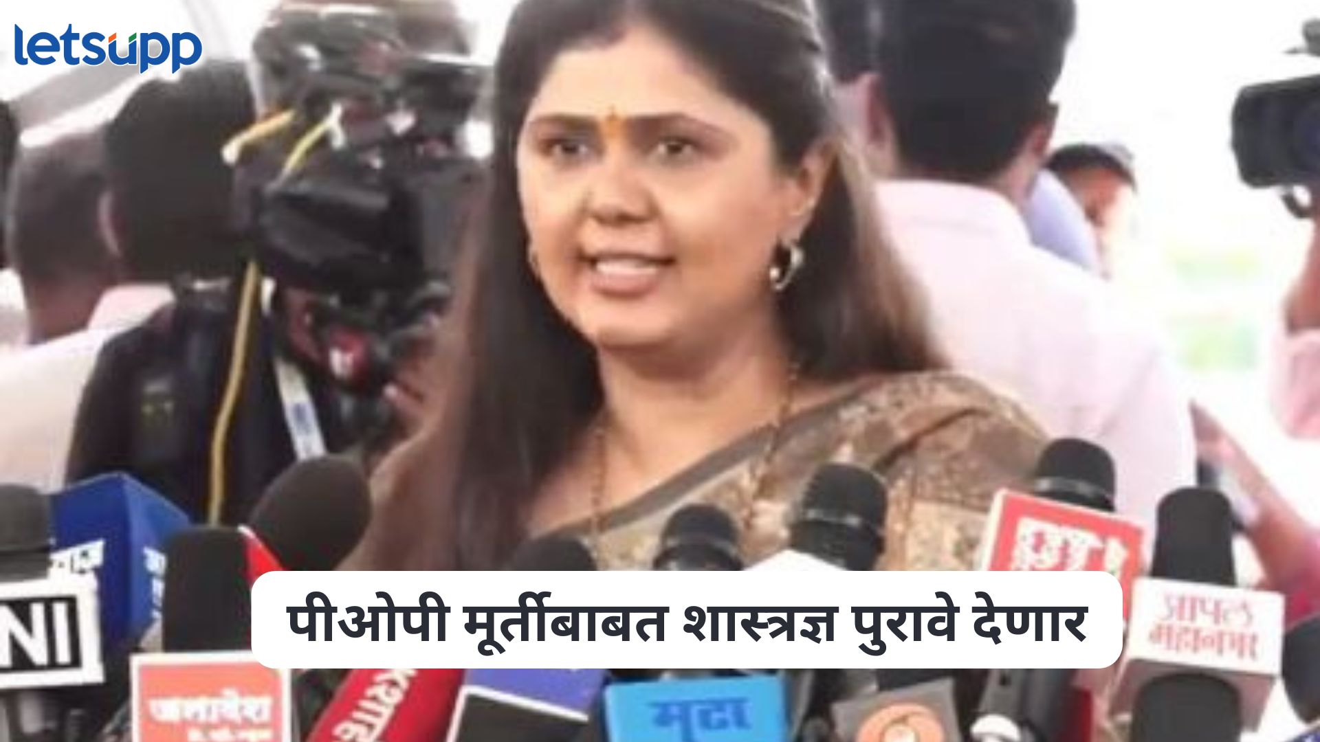 पीओपी मूर्तीबाबत शास्त्रज्ञ पुरावे देणार, पर्यावरण मंत्री पंकजा मुंडेंचं राज्य मूर्तिकार संघटनांना आश्वासन Pankaja Munde On POP Idols