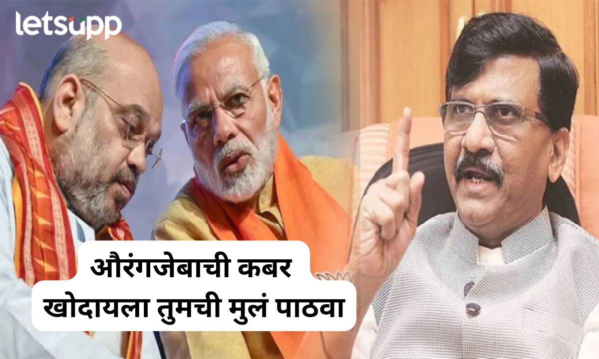औरंगजेबाची कबर खोदायला तुमची मुलं पाठवा, गरीबांची नको; संसदेत राऊतांचा मोदी-शाहांवर जोरदार हल्ला Sanjay Raut