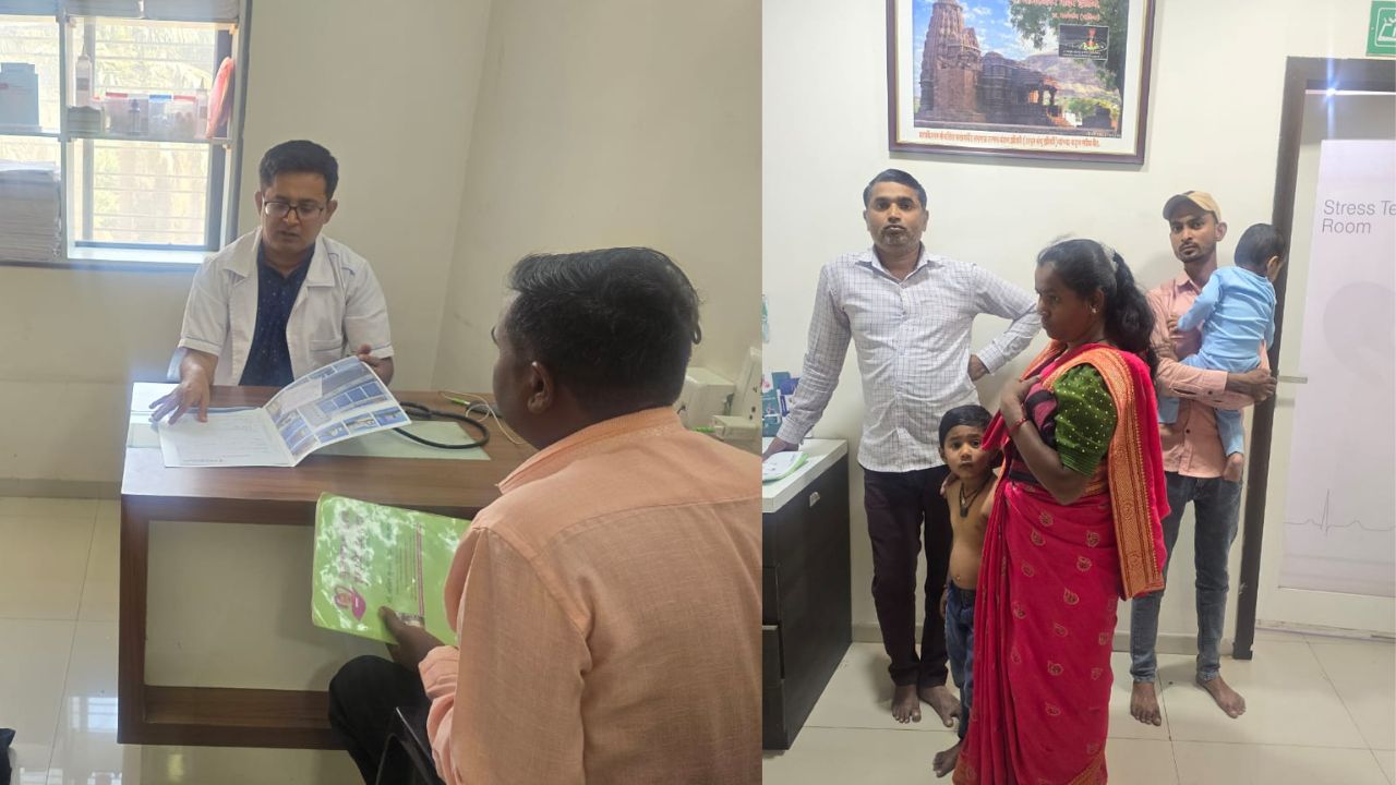 मालेगावात हृदयविकार तपासणी शिबिरास प्रतिसाद; अभिनेता सलमान खानच्या संस्थेचा स्तुत्य उपक्रम Health Camp