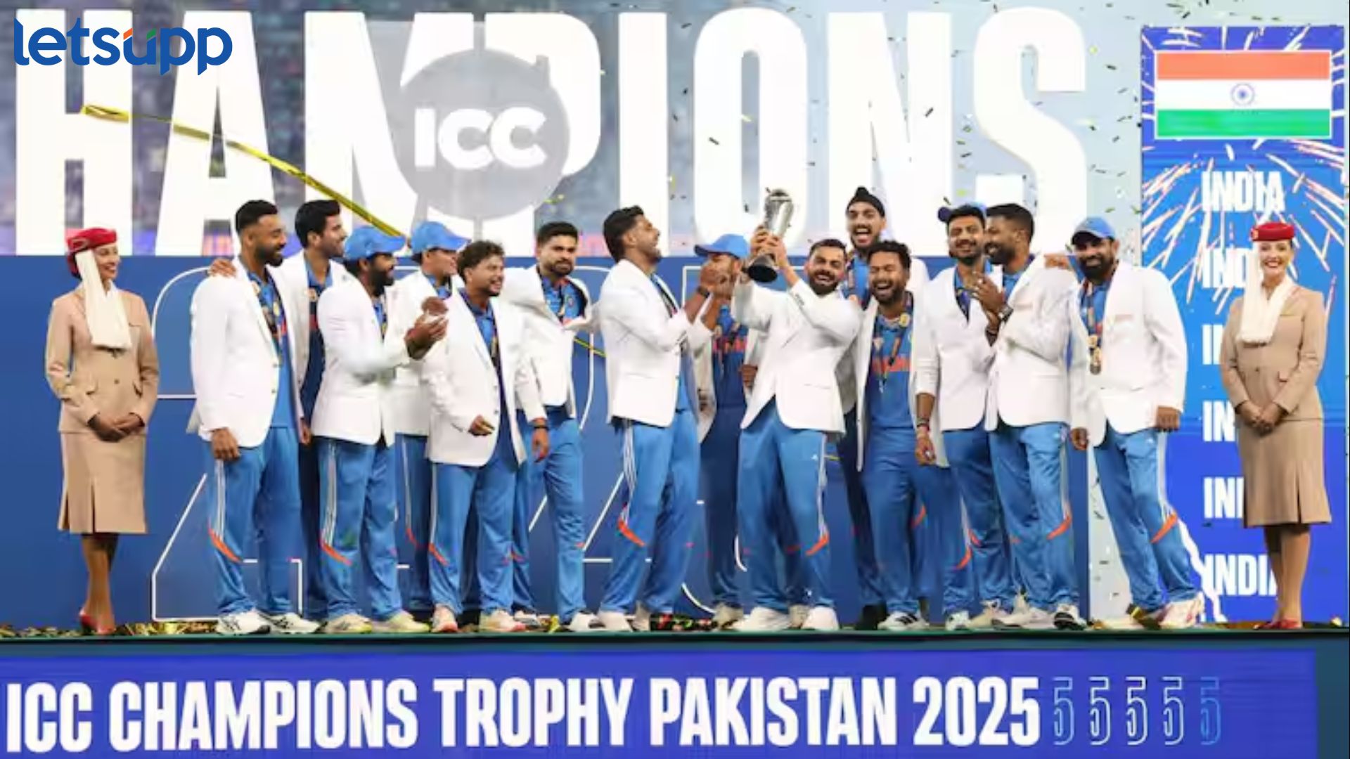 मोठी बातमी : चॅम्पियन्स बनलेल्या टीम इंडियासाठी BCCI नं उघडली तिजोरी; जाहीर केलं 58 कोटींचं बक्षीस Letsupp Image (69)
