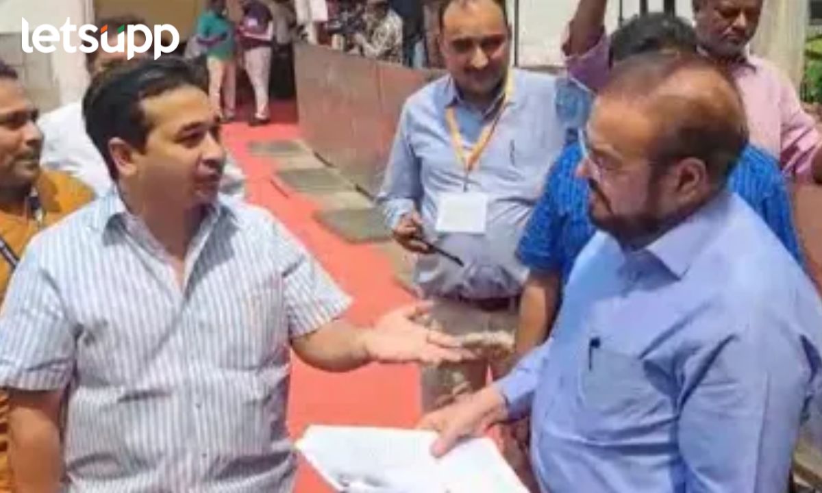 मुस्लिम विरोधी वक्तव्यावरून अबू आझमी आक्रमक; नितेश राणेंवर कारवाई करण्याची मागणी Abu Azmi