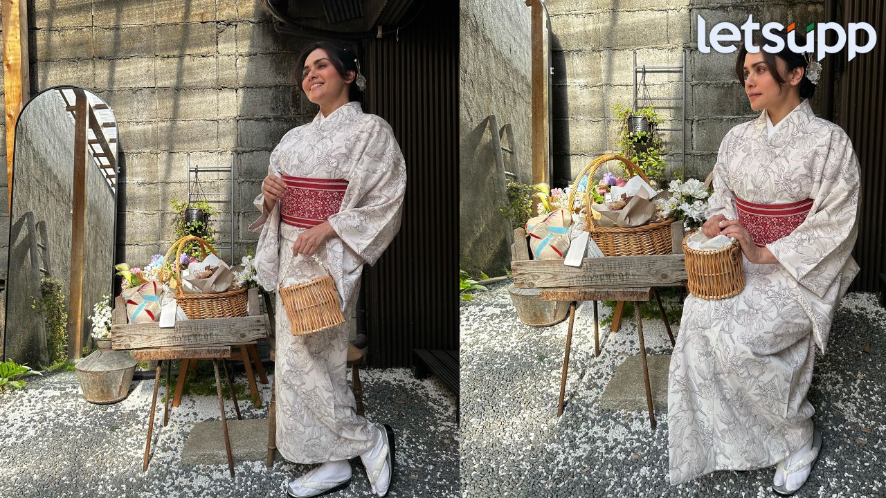 जपानी पेहराव! अमृताच्या ‘या’ खास लूकचं रहस्य काय? Japan Trip