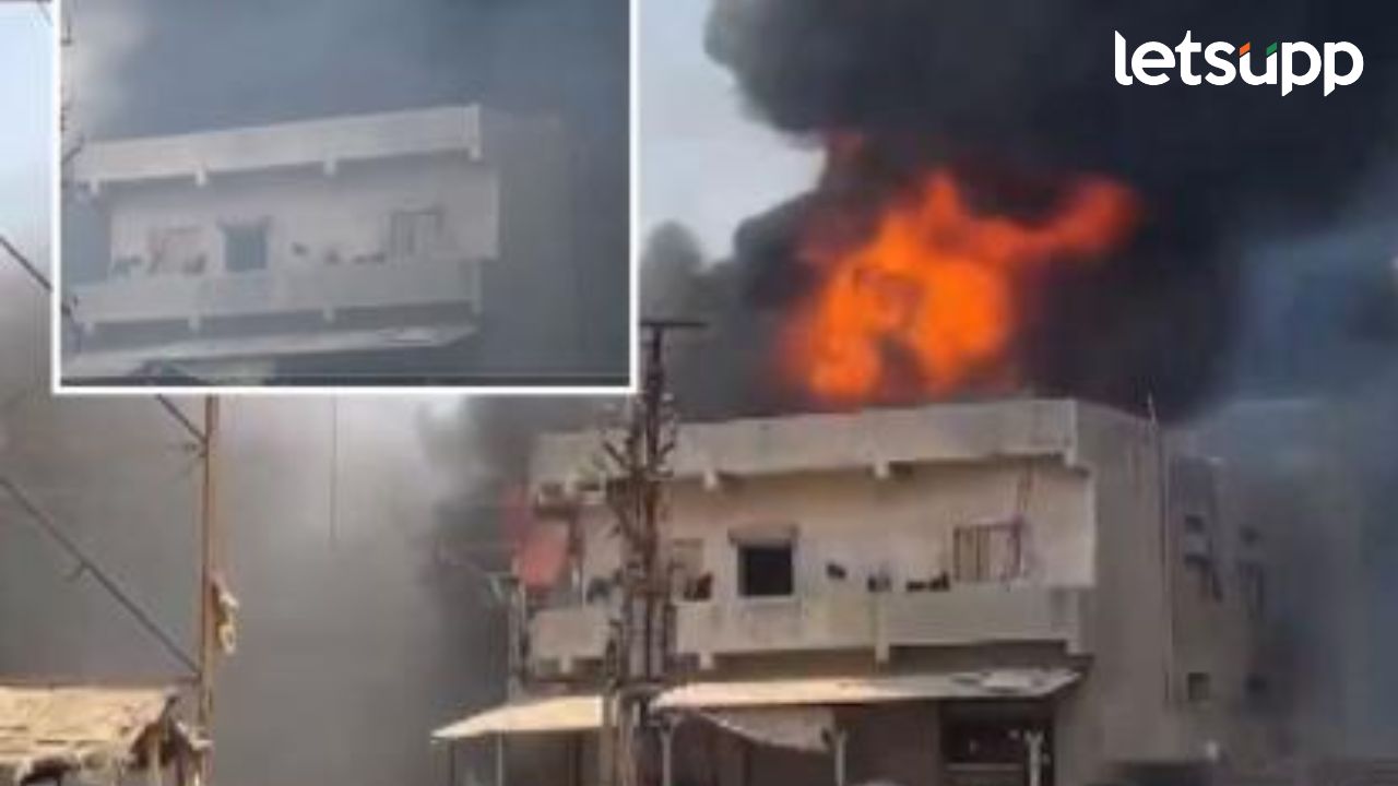 Gujrat : फटाक्याच्या कारखान्याला भीषण आग; 17 जण होरपळले, ढिगाऱ्याखाली कामगार अडकले Untitle