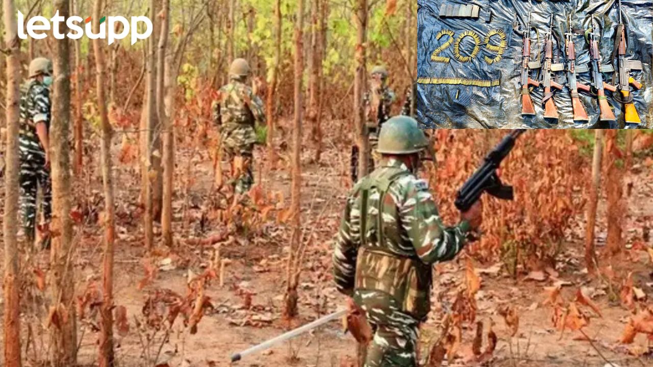 मोठी बातमी ! झारखंडमध्ये आठ नक्षलवाद्यांचा खातमा ; एक कोटींचे बक्षीस असणाऱ्याला संपविले Eight Naxals killed Jharkhand encounter