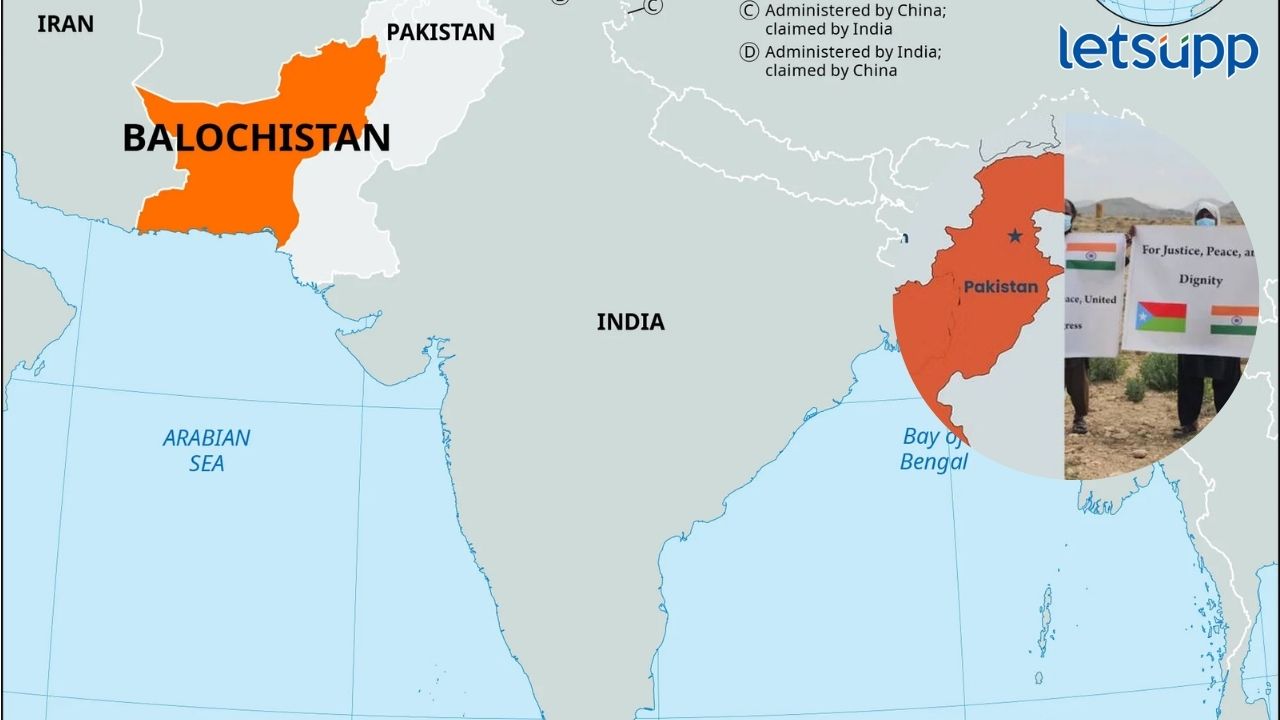 Balochistan : पाकिस्तानचे आता तीन तुकडे? बलोच लिबरेशन आर्मीच्या नेत्याची मोठी घोषणा… Balochistan