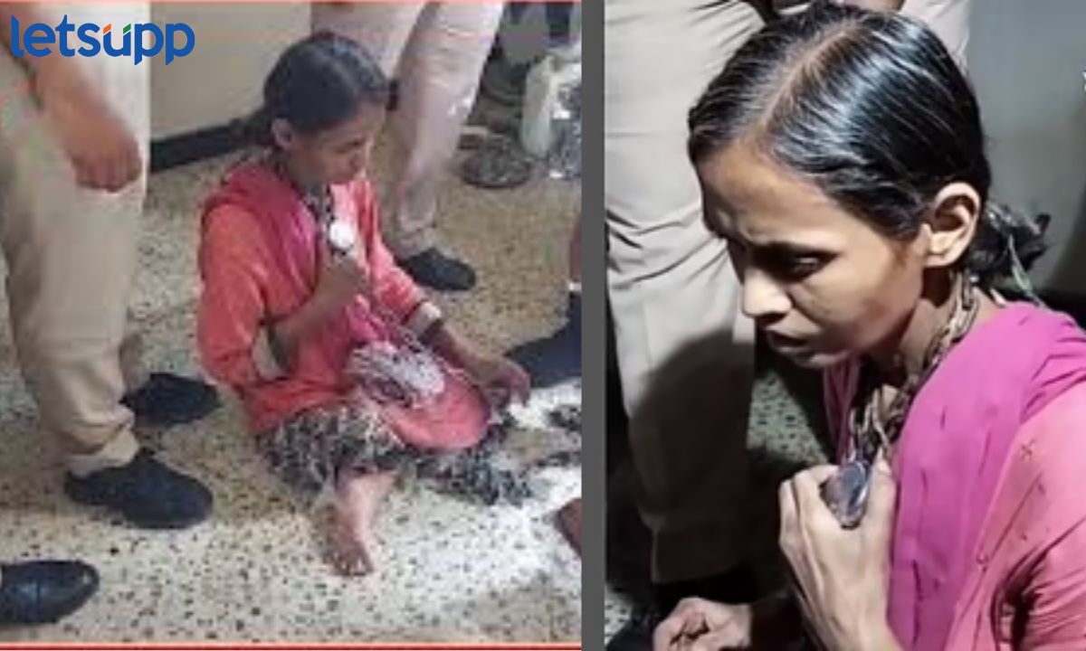 धक्कादायक! दोन महिन्यांपासून साखळदंडात बांधली होती महिला; कोल्हापुरातील प्रकार… Le